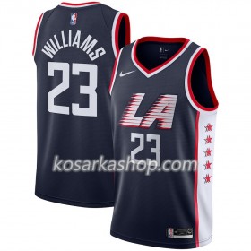 Dres Los Angeles Clippers Lou Williams 23 Nike 2018-19 City Edition Navy Swingman